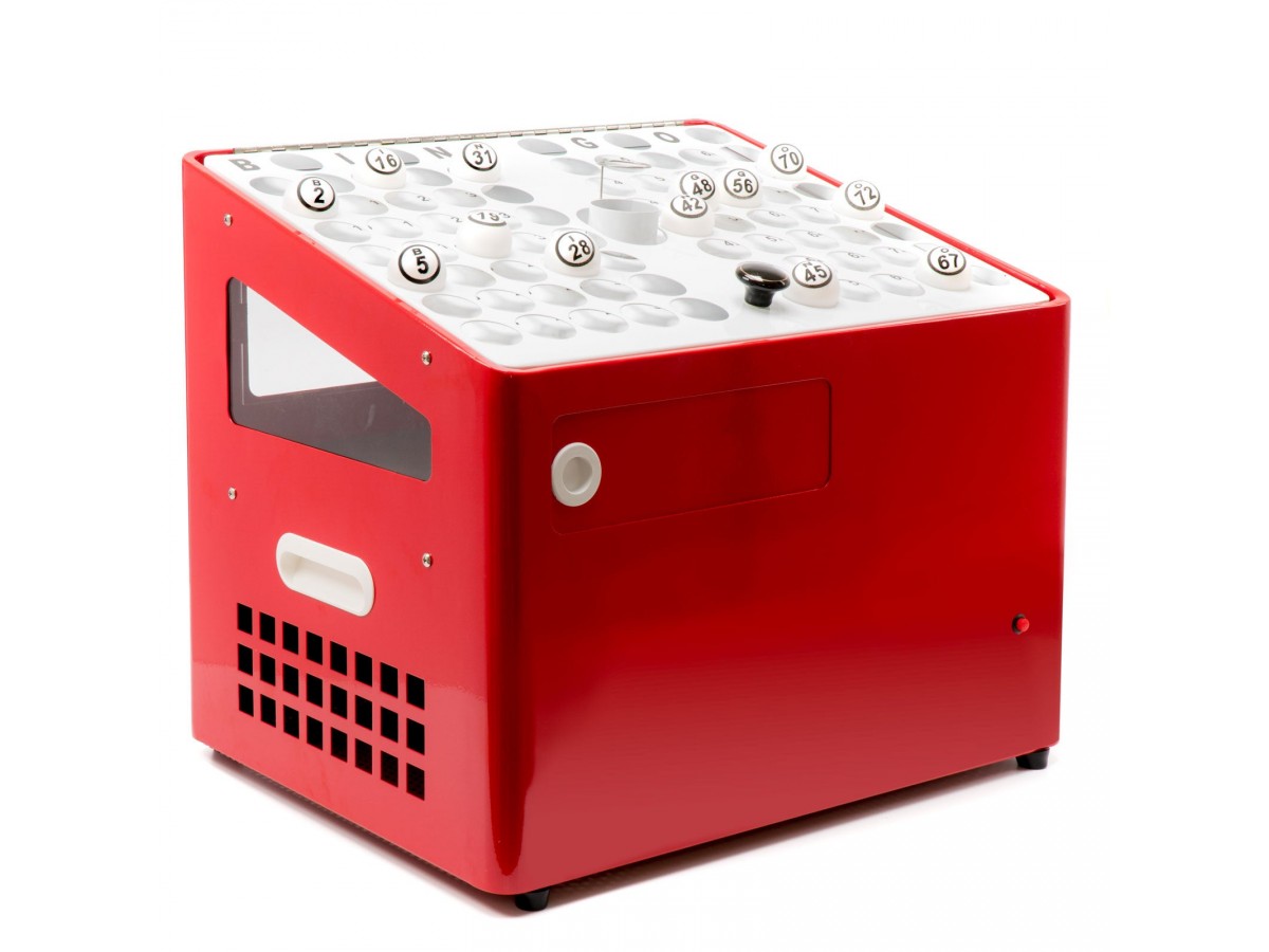 Máquina Sopladora para Bingo de Mesa Profesional y Económica